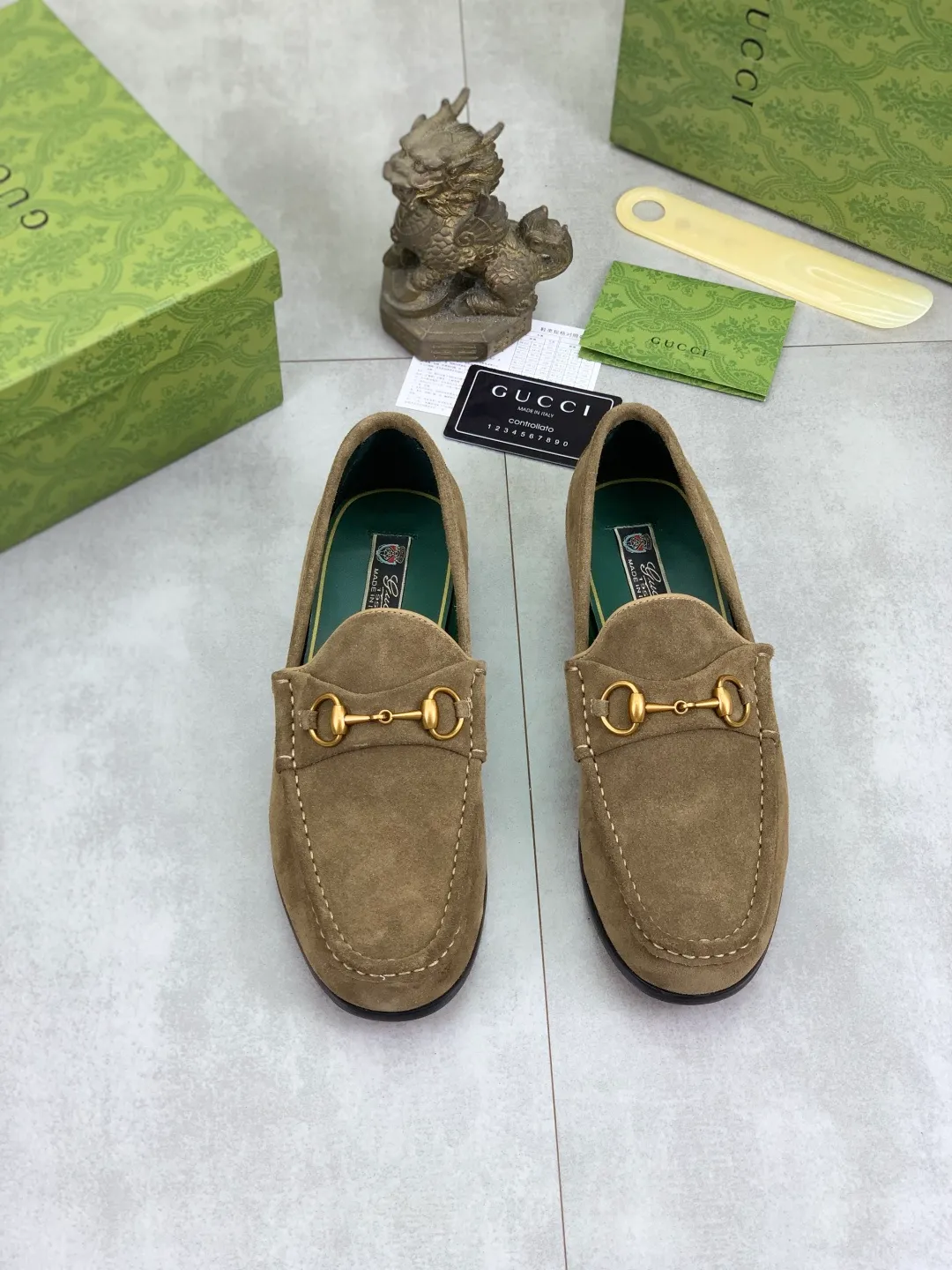 Men's men's shoes 💰P540 [New style] Water dyed cowhide 💰💎💎💎 [Gucci] Gucci high-end men's formal business leather shoes, original order 1:1! Original imported high-end washed calfskin, original metal buckle, imported first-layer cowhide lining for feet, original outsole, men's shoe size: 38-45, multiple colors available